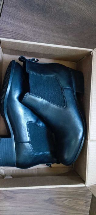 Ботинки EASY SPIRIT,USA 10,41 размер,кожа натуральная