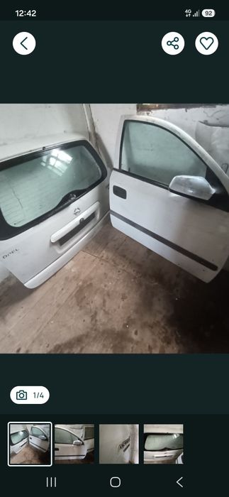 Vand usi, haion , aripi ,spoilar spate opel astra g brek