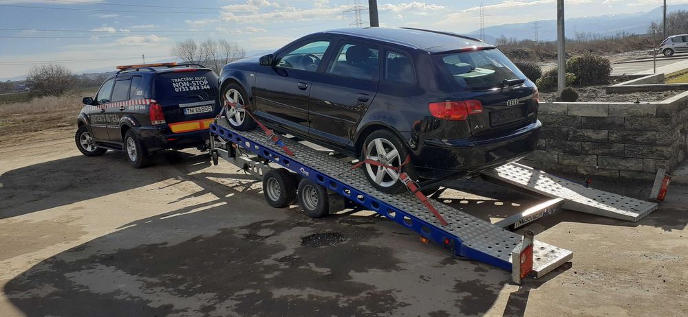 TractariAuto/Utilaje/Remorcari Auto Pe orice Rută Platforma 6 locuri