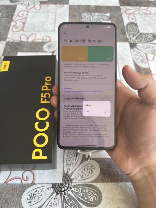Poco f5 pro 12+6/512 gb ideal