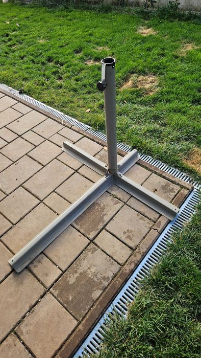 Umbrela profesionala de soare pentru terasa / gradina + Greutati metalice