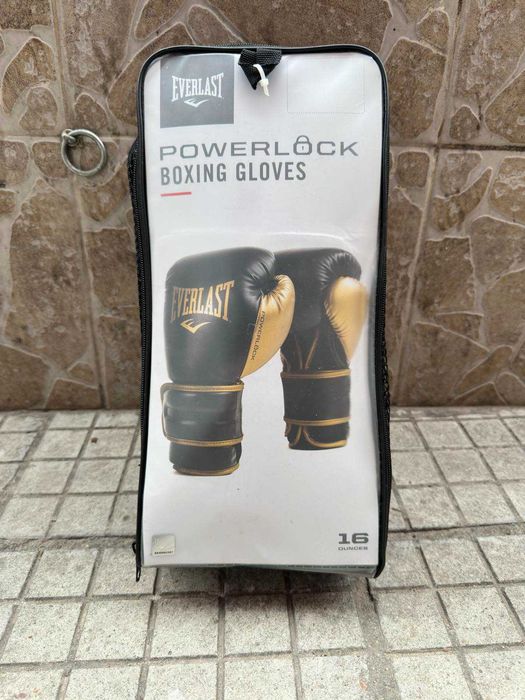 Боксови ръкавици Everlast Powerlock 16 oz – НОВИ