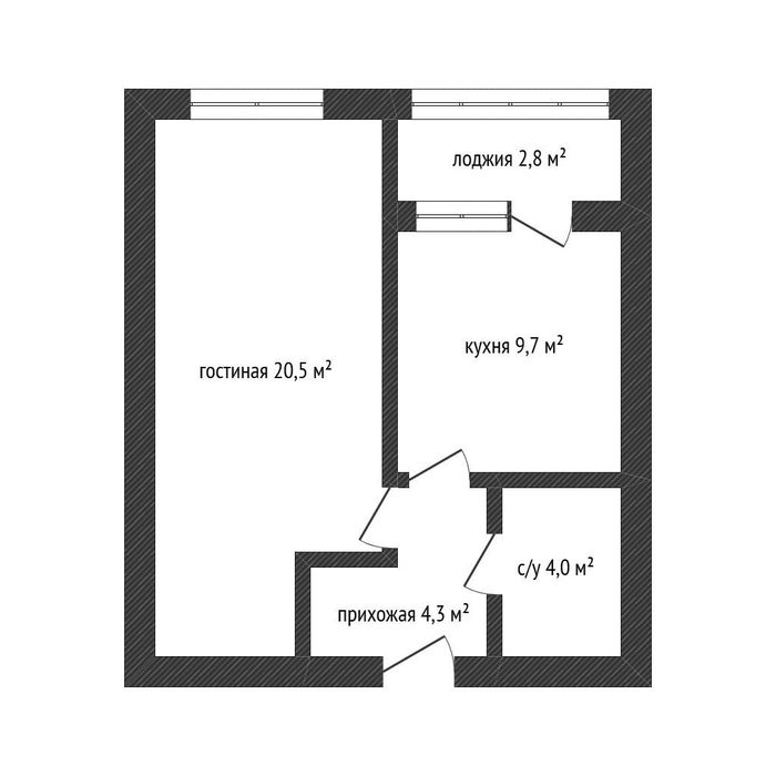 Продам 1-комнатную квартиру