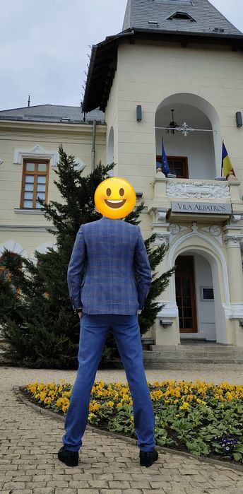 Costum Elegant Evenimente barbatesc Nunta Botez Model Nou nr 44