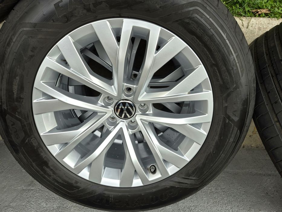 Roti cu jante originale Vw Touareg r18