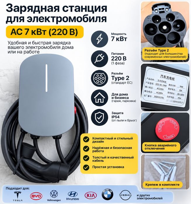 Зарядная станция для электромобиль