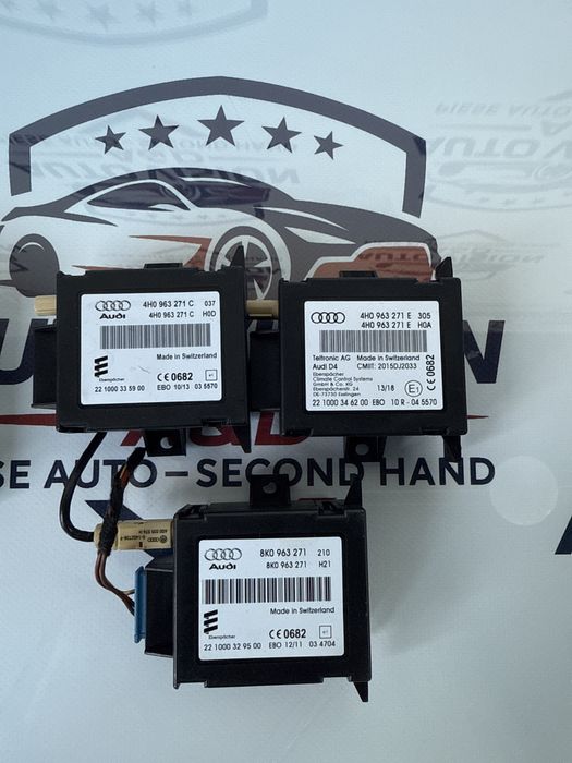 Modul Receptor/Pornire Webasto Vw Golf 6 7 Tiguan Skoda Seat Audi