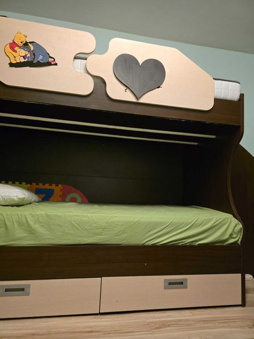 Двуетажно детско легло