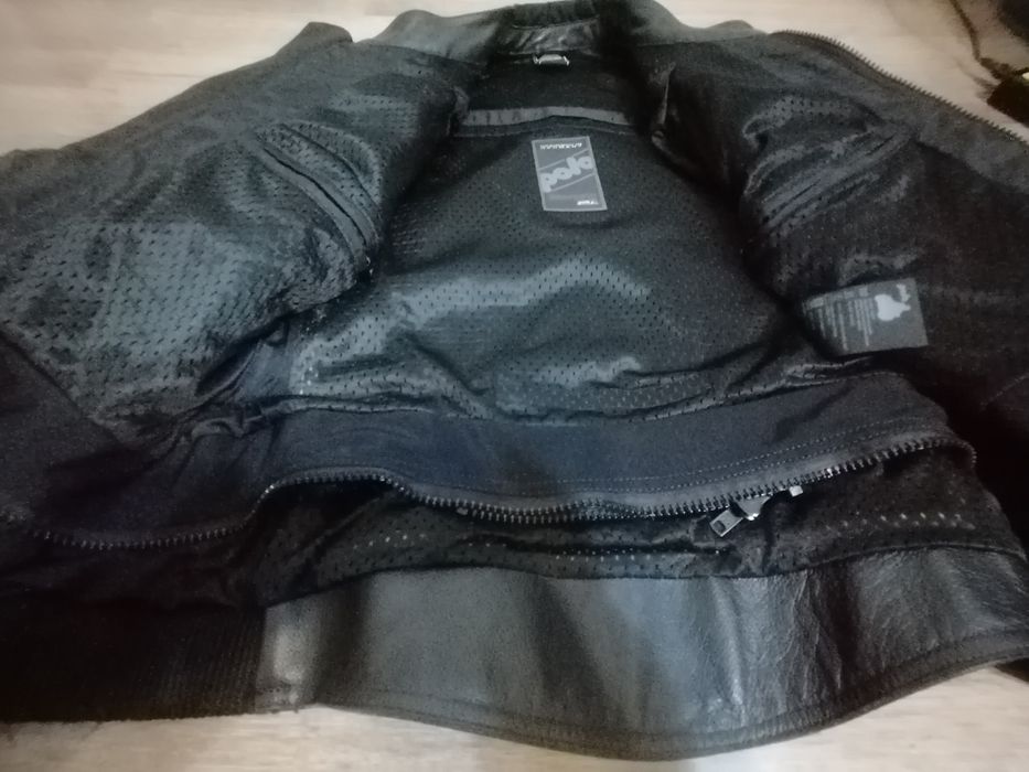 Кожено мото яке  FLM