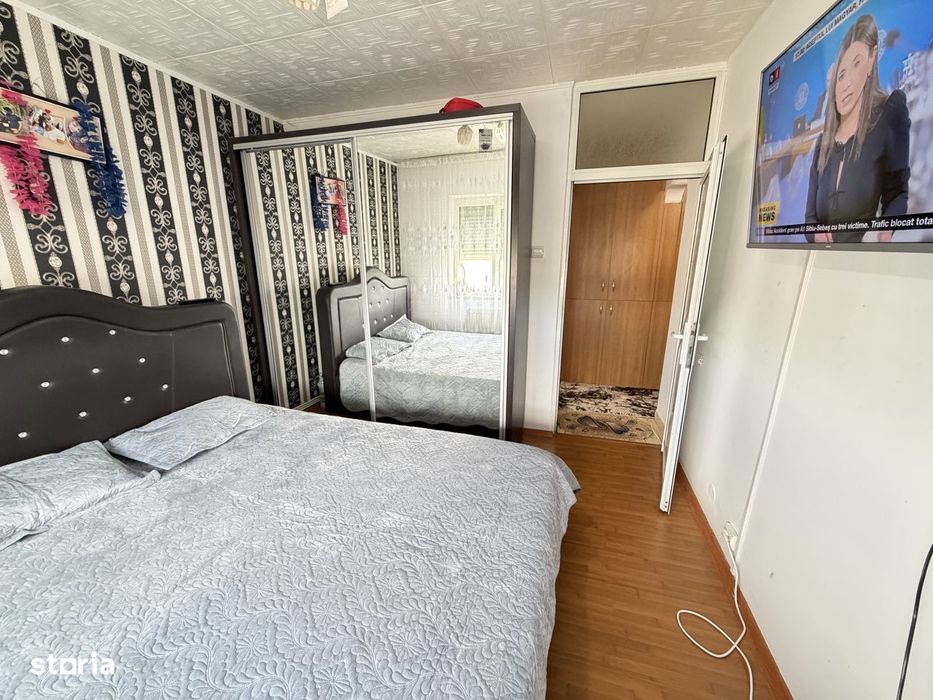 Apartament 2 camere Mioveni, Mobilat utilat, A-uri, Et.4