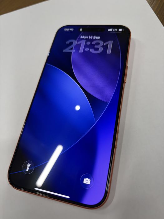 iPhone 17 Pro Max 256 GB Orange – impecabil, 99% baterie