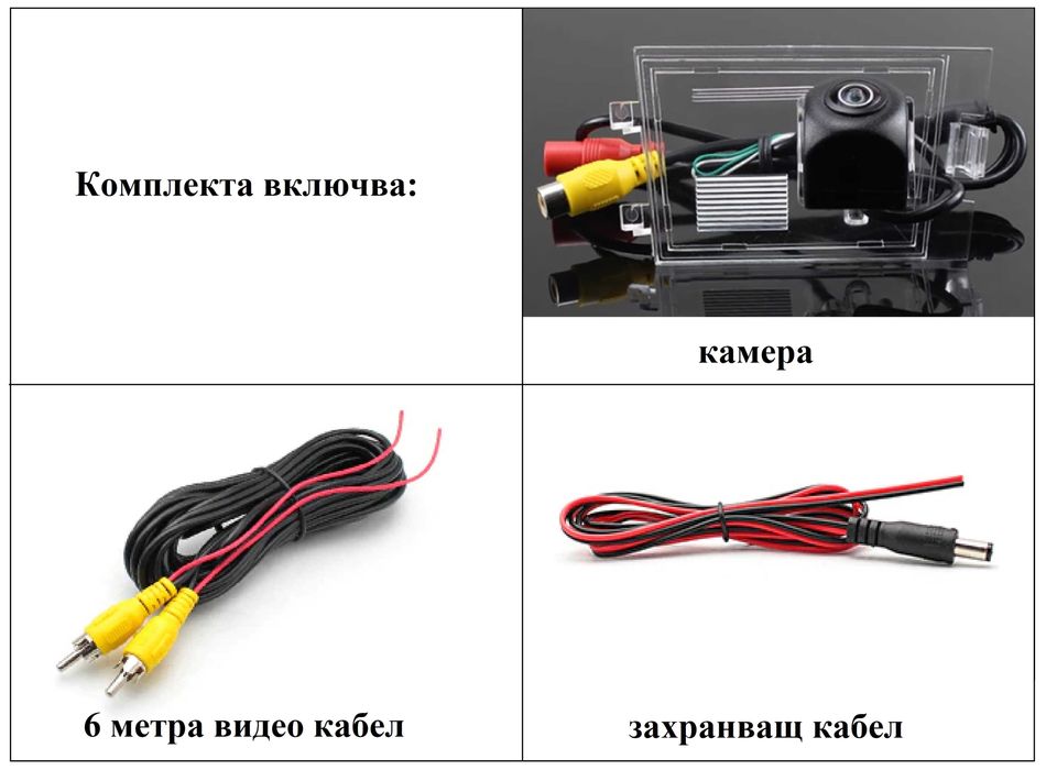 Камера за задно виждане за  Jeep Grand Cherokee Compass Liberty Patrio