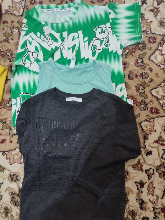 Детская одежда: футболки, брючки, джинсы,