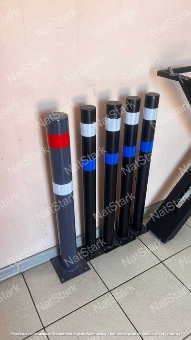 Столбики парковочные сигнальные дорожные отбойники на заказ