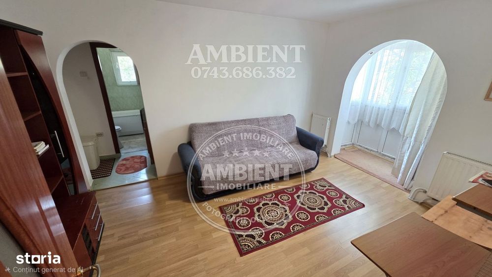 Apartament cu 3 camere, etaj 3, mobilat și utilat, VASLUI - zona SMÂRD — fotografia 3