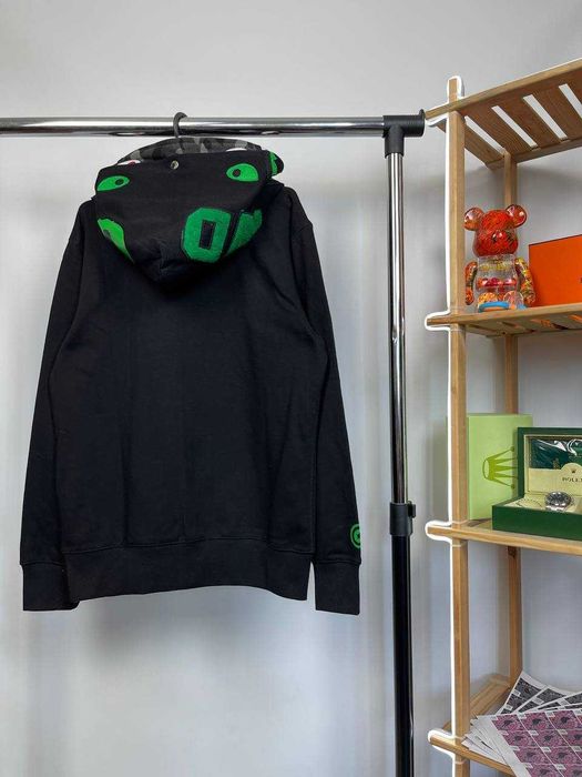 A Bathing Ape Green Hoodie | Hanorac Bape