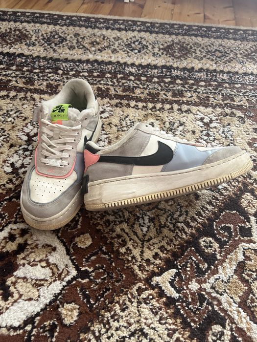 Бели Nike air force Shadow размер 38,5