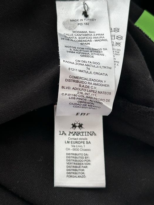 La Martina Polo от серията Man Polo Black Silver  L