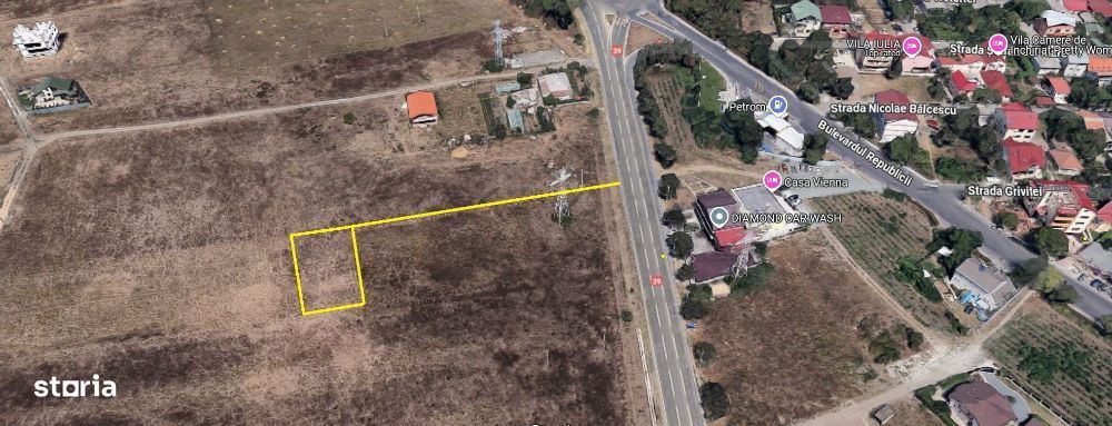 Eforie Nord,  Teren 1,000 Mp