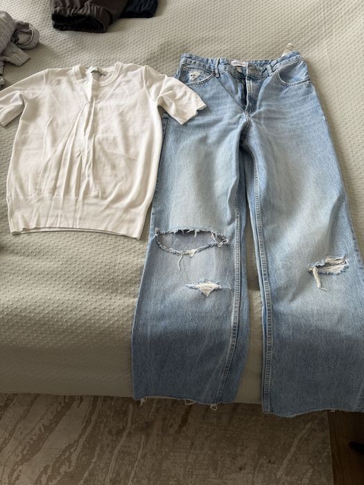 Джинсы с кофтой Zara