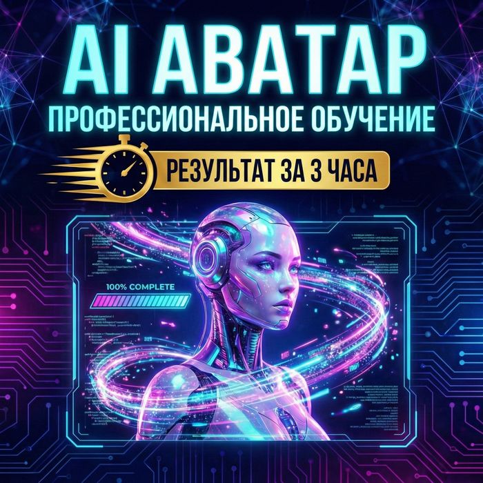 Обучение созданию своего AI аватара (ии аватар, avatar, нейросети)