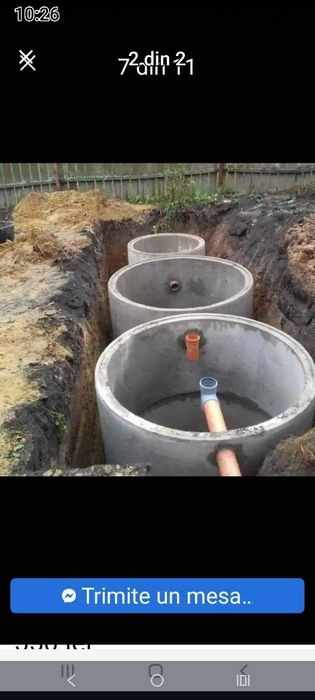 Construim fantani puturi drenaje decolmatări curățiri izvoare