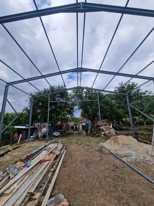 Vând hale metalice conform proiectului dvs lucrăm fără avans