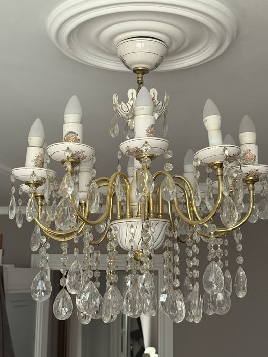 Люстра хрустальная