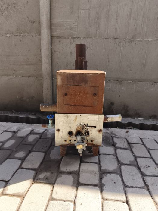 Котел или печка для газовой
