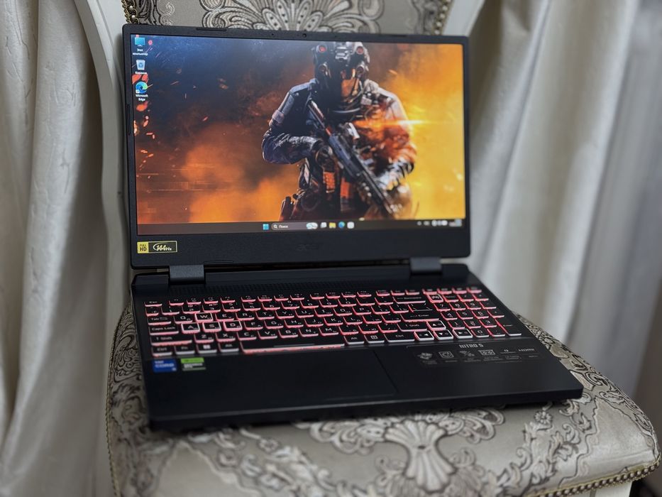 NITRO 5 / RTX:4060 8GB/ 8-Ядер/12-Потоков/ Игровой Ноутбук