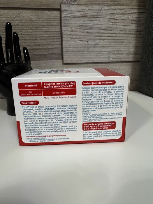 Complex vitamina b lipozomale