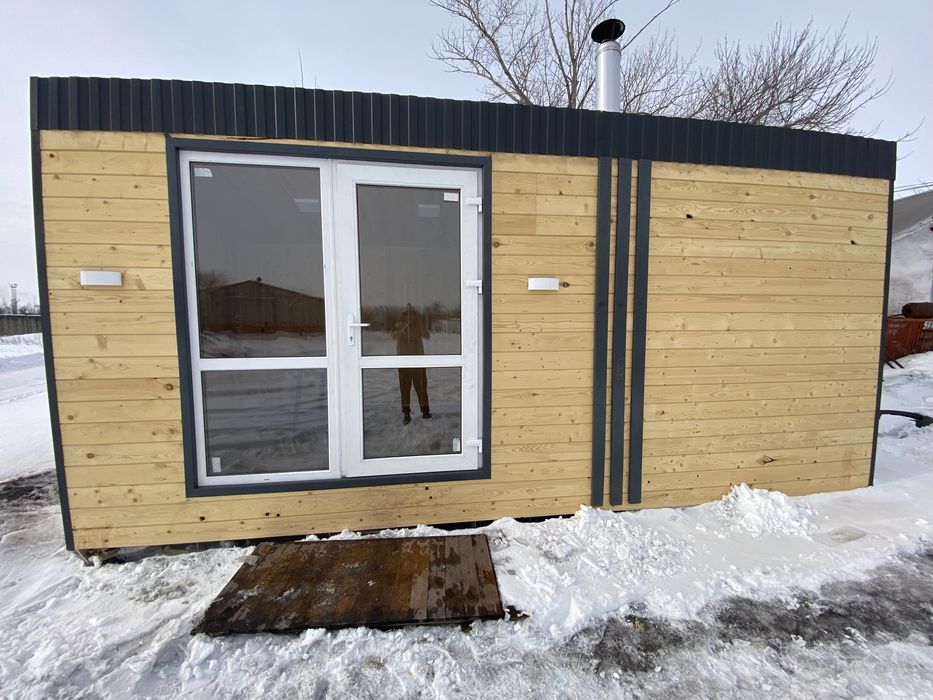 Продам каркасную баню НОВАЯ