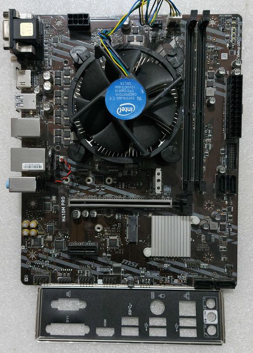 KIT i5 10500T +  MSI H410M PRO  + Cooler Intel