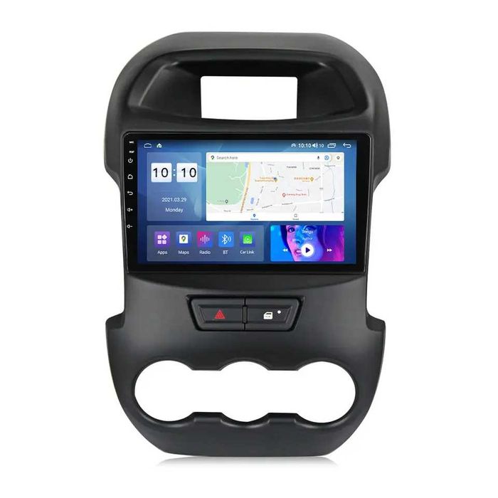 Navigatie Android 14 Ford Ranger 2010-2015  Waze CarPlay + CAMERA