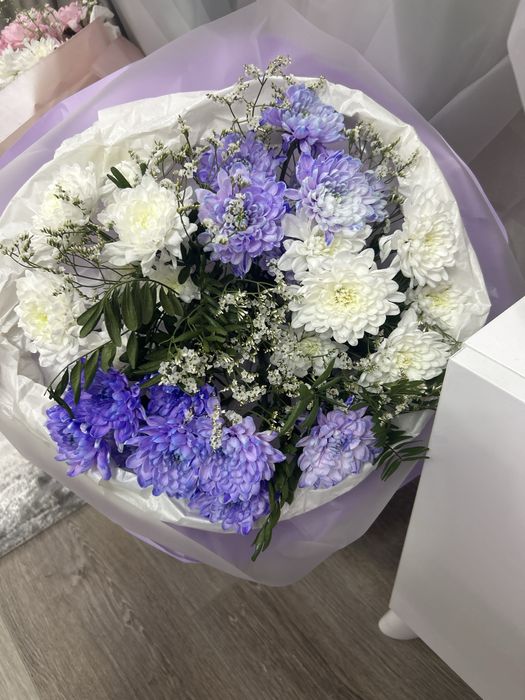 Букет цветов свежие