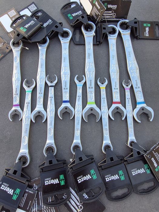 Set 11 chei combinate cu clichet Wera Joker 6000