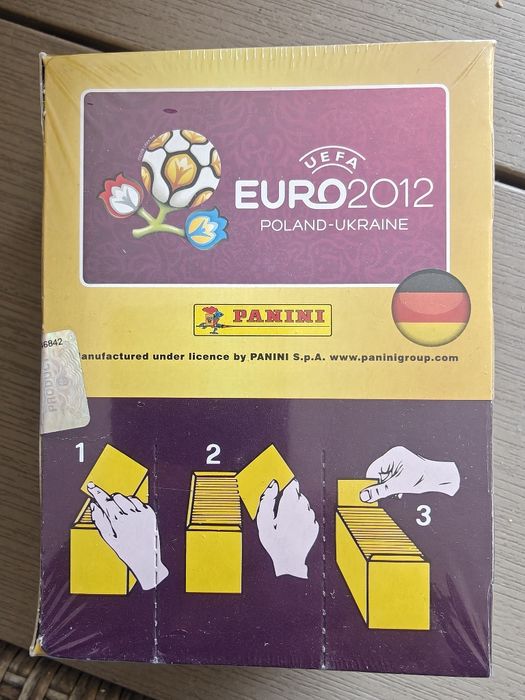 Panini euro 2012 cutie sigilata