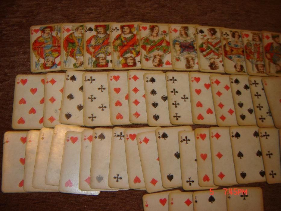 Carti de joc de colectie mini