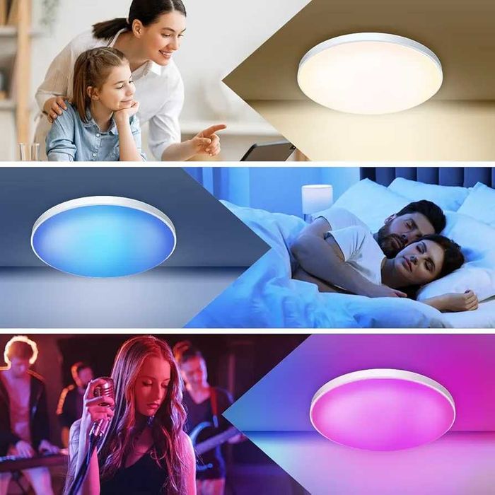 Умен WiFi LED таванен осветител – 30W