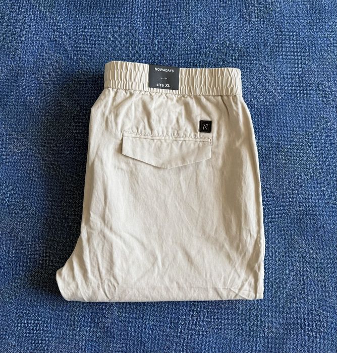 45% лен Nowadays Linen Pants ОРИГИНАЛНИ мъжки панталони с лен - XL
