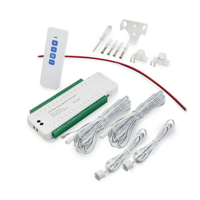 28-стъпалов контролер за стълбищно осветление с PIR сензор за движение