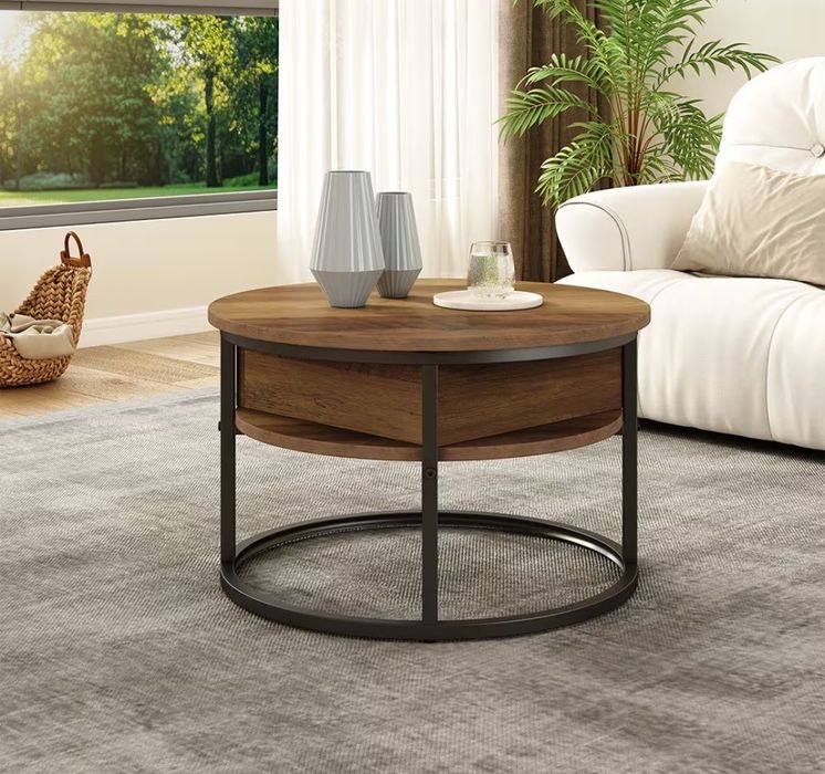 Кръгла повдигаща се холна маса Vicco 9393