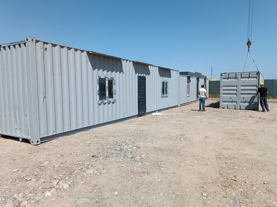 Контейнер домиклар сотилади янги