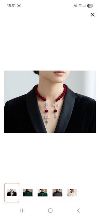 Бусы, чокеры в этностиле