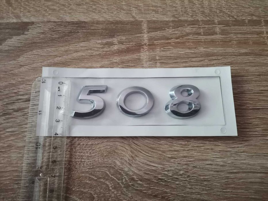 сребриста емблема Peugeot 508 стар стил