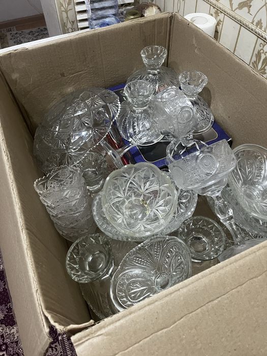 Хрустальная посуда для стола