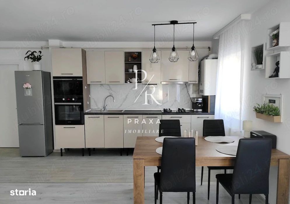 Apartament 2 camere, 58mp + balcon, parcare, mobilat complet, zona JYS — fotografia 3