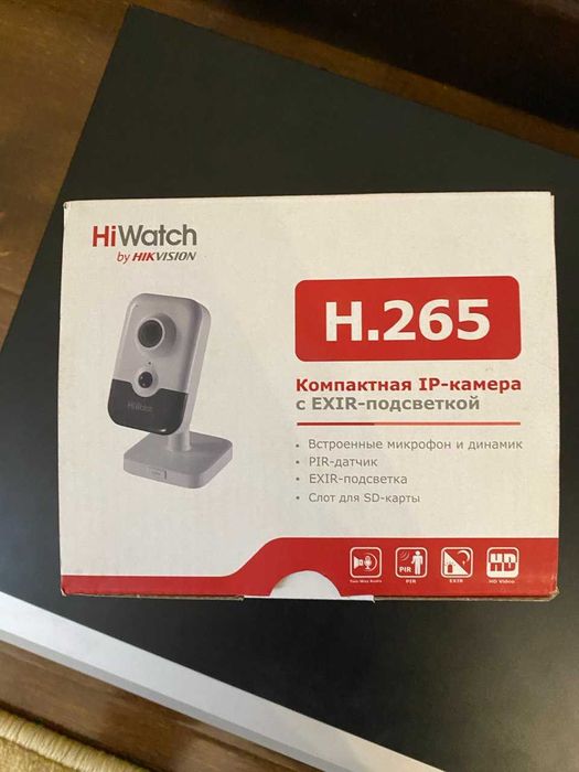 Камера наблюдения 5 камеры Hikvision. Сетевой NVR. Жесткий диск 8-TB