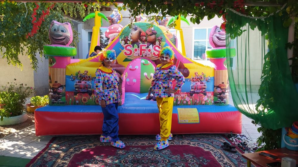 Батут. надувной.