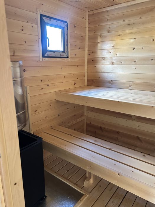 Мобильная баня каркасная